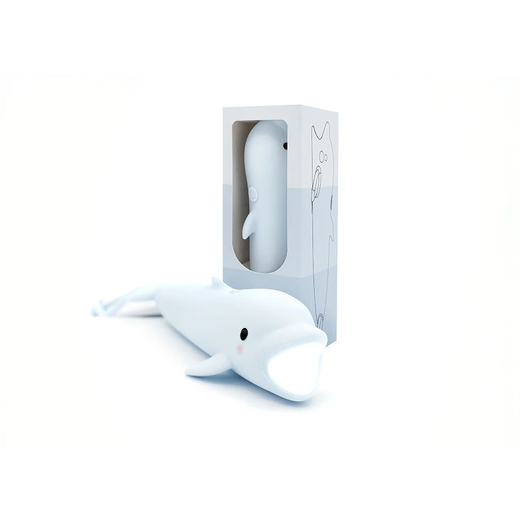 "SILICONE FLASHLIGHT
DOLPHIN"