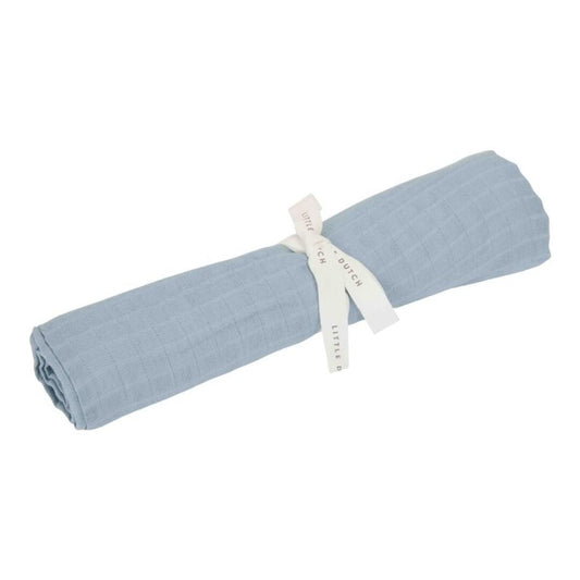 Muselina 120 x 120 cm Puro Azul Denim