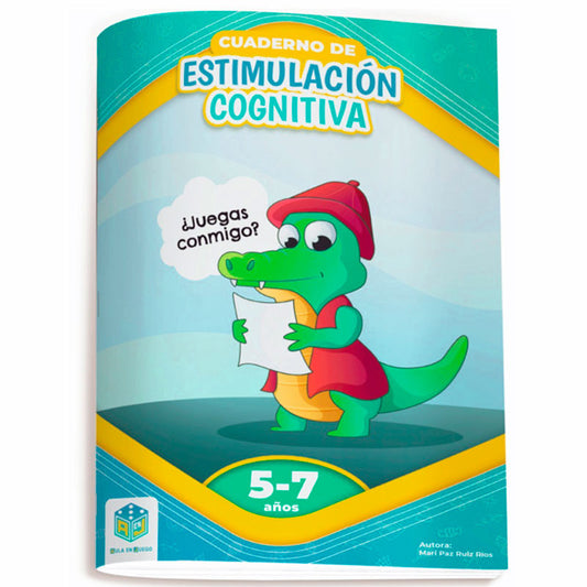 Cuaderno de Estimulación Cognitiva ¿Juegas conmigo? 5-7 años