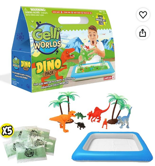 PACK DINOS GELLI WORLDS