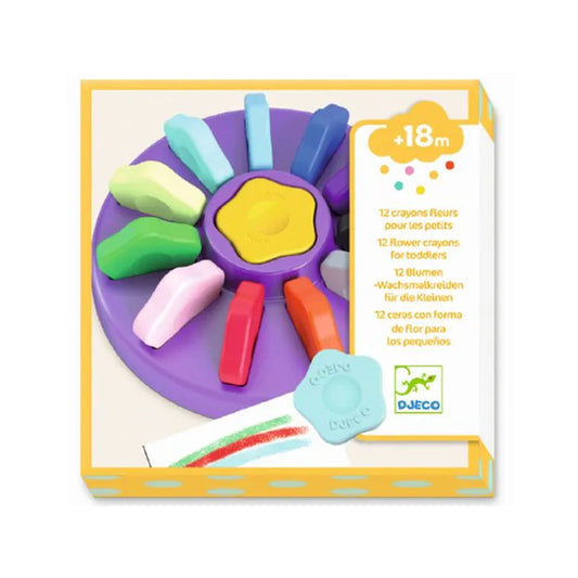 Colores para peques 12 con forma de flor  (min. 2 u.)