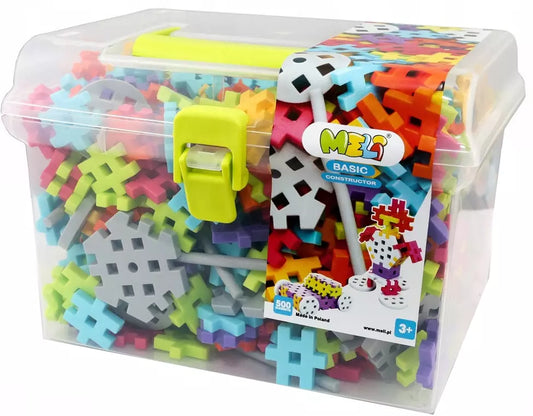 MELI Basic Constructor Travel Box 500 piezas