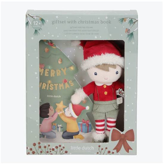 CAJA REGALO CON CUENTO NAVIDAD LITTLE DU