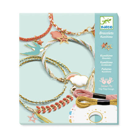 Pulseras Kumihimo Celeste