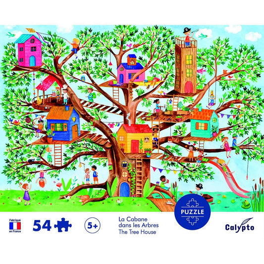 PUZZLE 54 PC LA CABANE DANS LES ARBRES