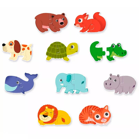 EDUCATIVOS PUZZLE DUO ANIMALES